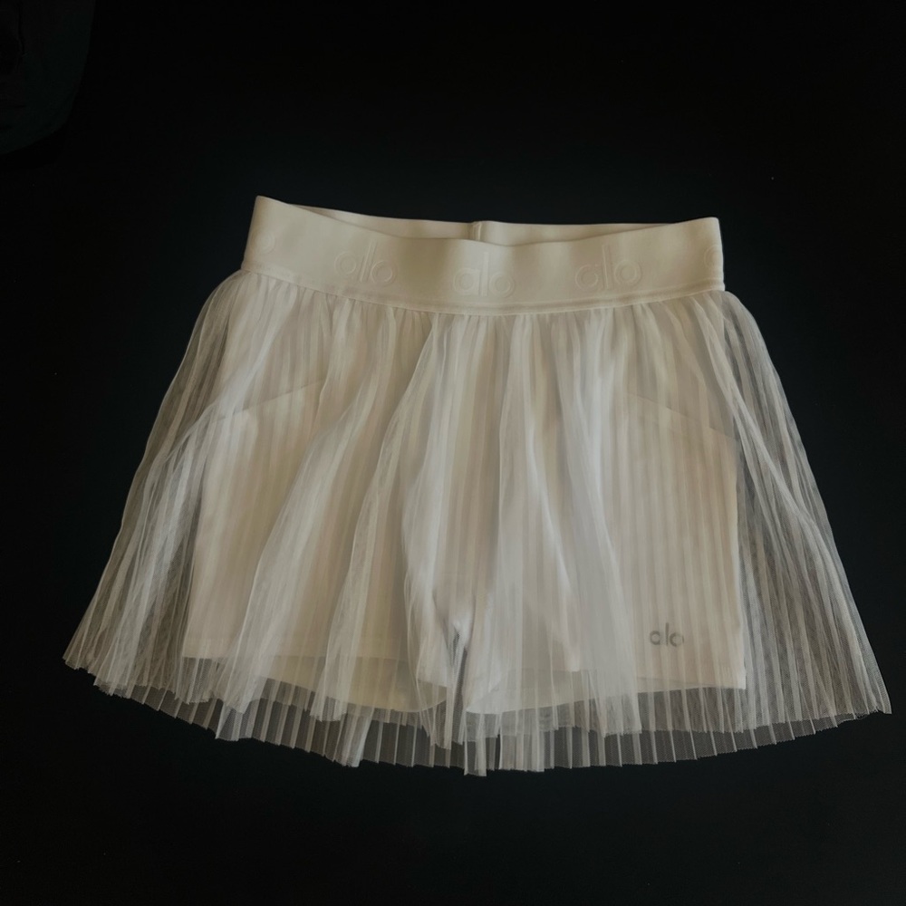 ALO Yoga White Skirt